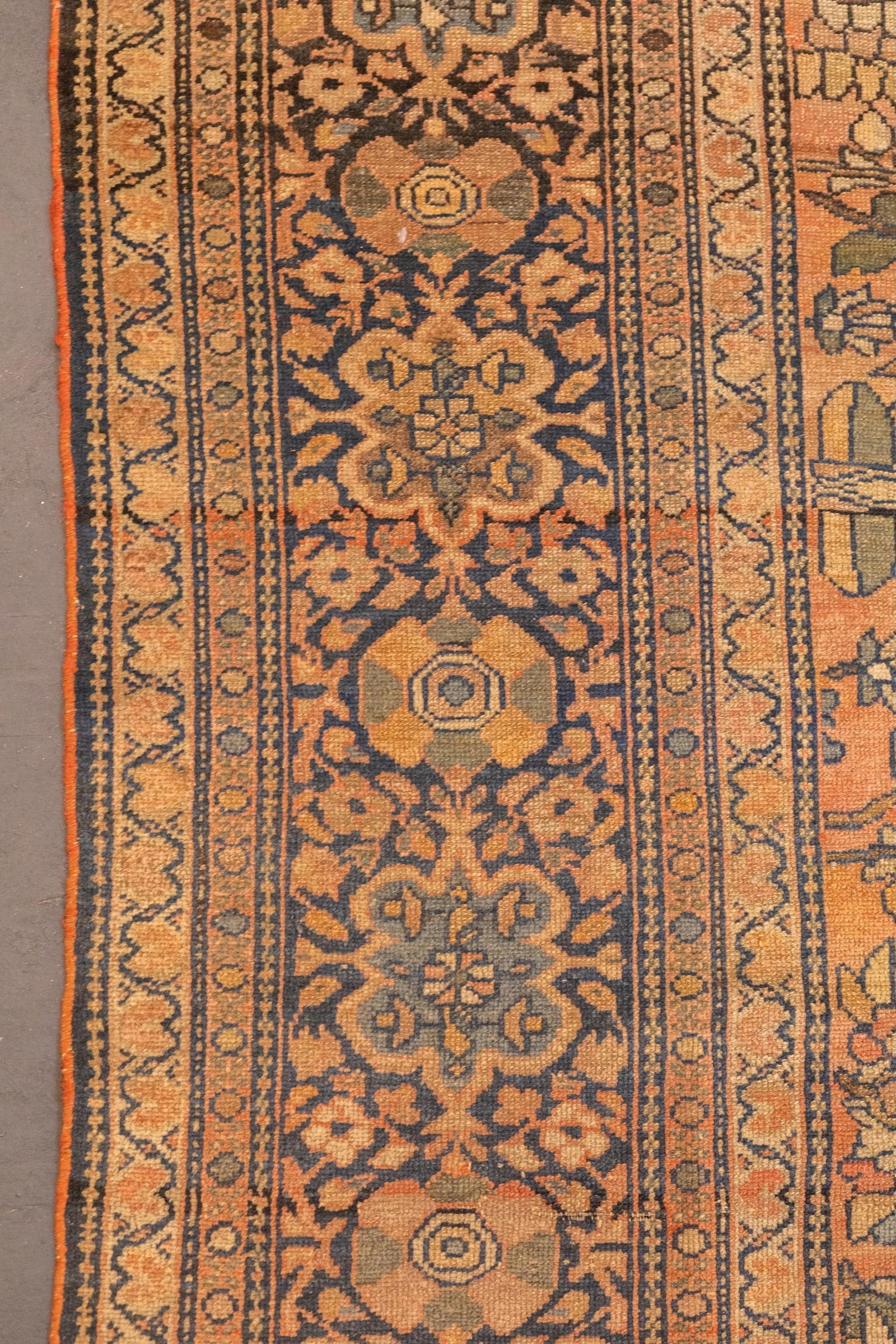 Antique Malayer Rug 8'11'' X 11'5'' - 8