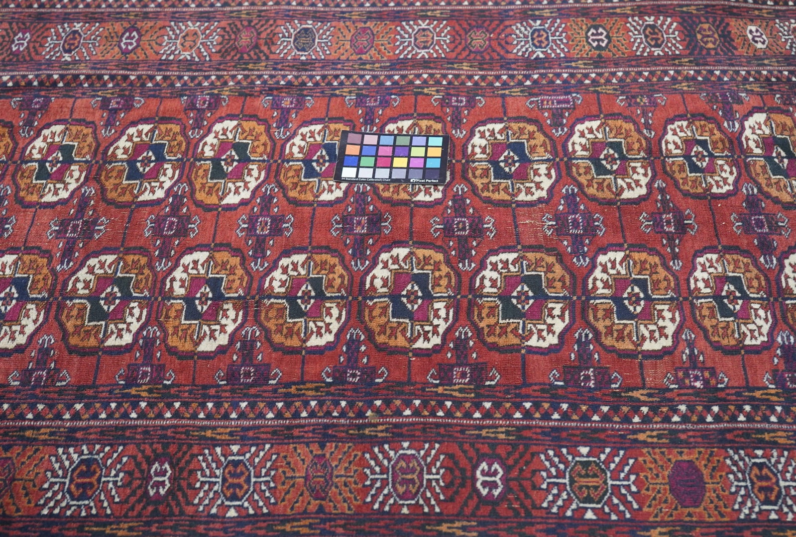 Vintage Turkmen Rug 3'8'' X 5'9'' - 10