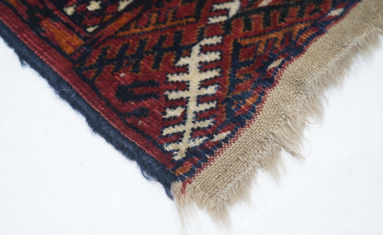 Vintage Turkmen Rug 3'8'' X 5'9'' - 3