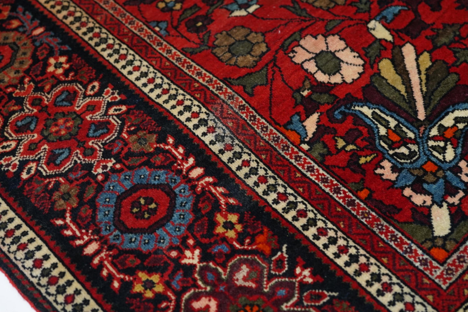 Antique Farahan Sarouk Rug 4'3'' X 6'4'' - 5