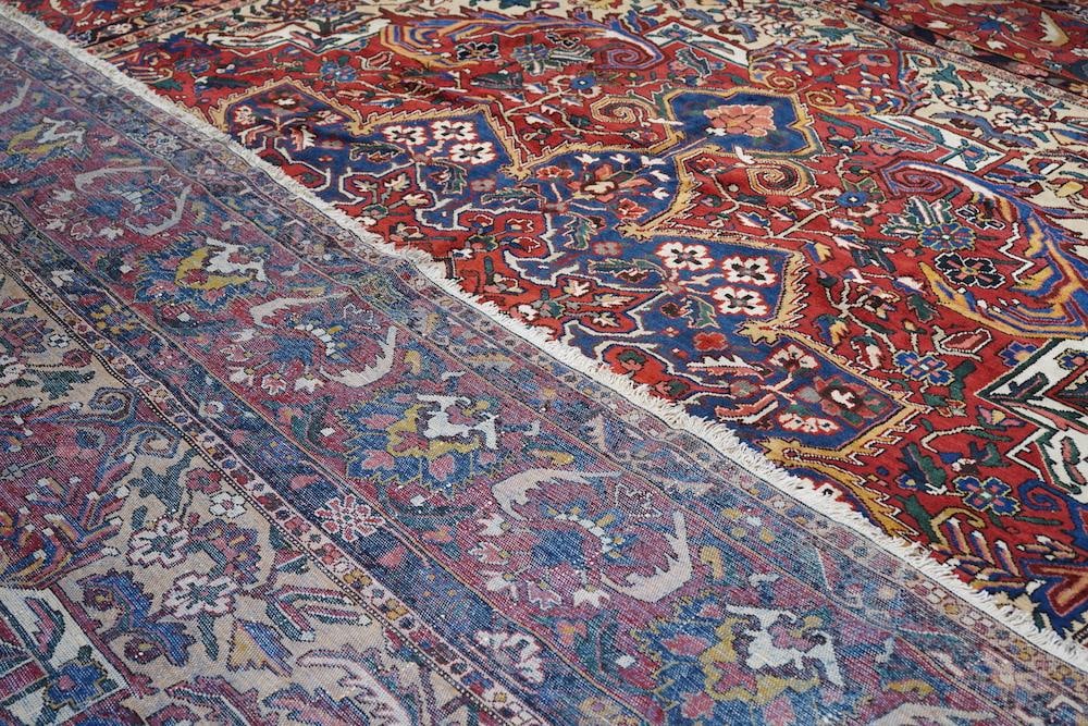 Vintage Persian Bakhtiari Rug 12'8'' X 15'4'' - 10