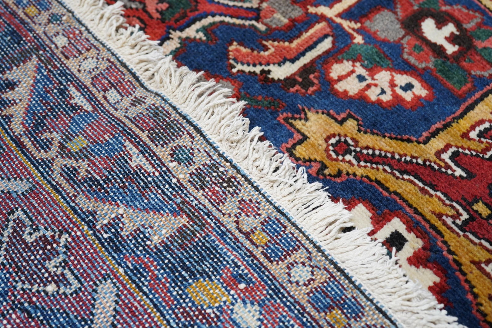 Vintage Persian Bakhtiari Rug 12'8'' X 15'4'' - 11
