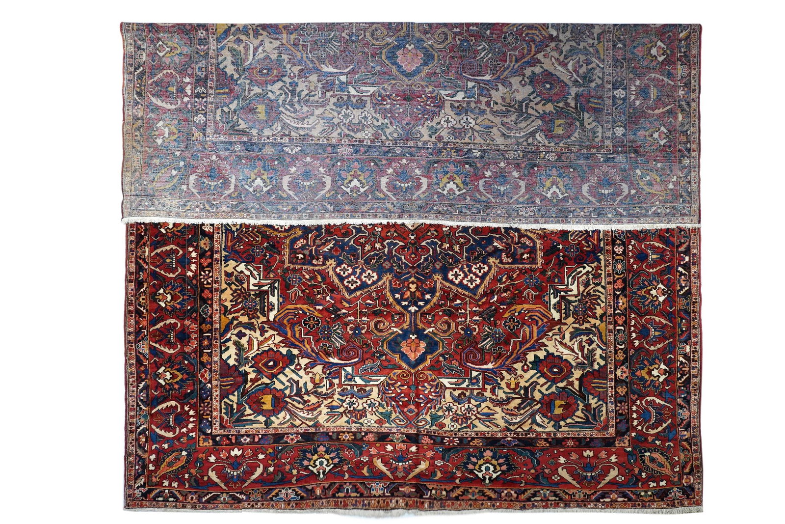 Vintage Persian Bakhtiari Rug 12'8'' X 15'4'' - 2