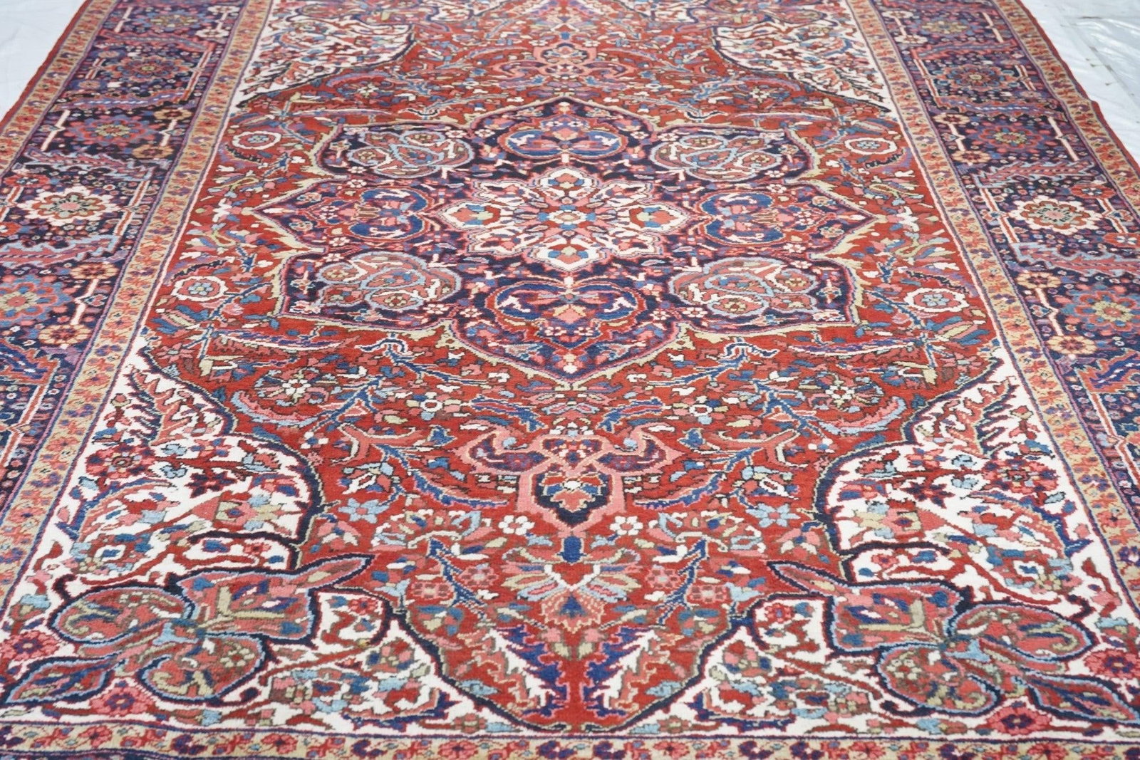 Vintage Heriz Rug 8'2'' X 11'7'' - 6