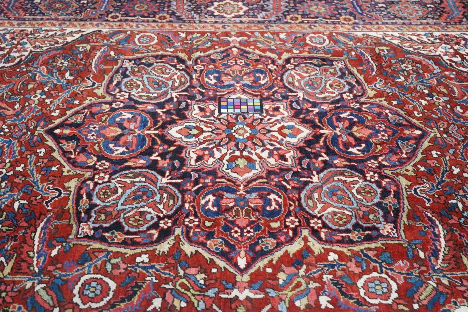 Vintage Heriz Rug 8'2'' X 11'7'' - 7