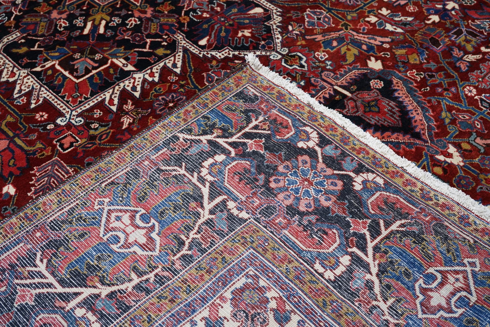 Vintage Heriz Rug 11'2'' X 15'2'' - 10