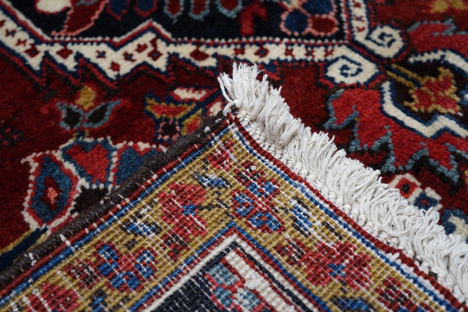 Vintage Heriz Rug 11'2'' X 15'2'' - 9