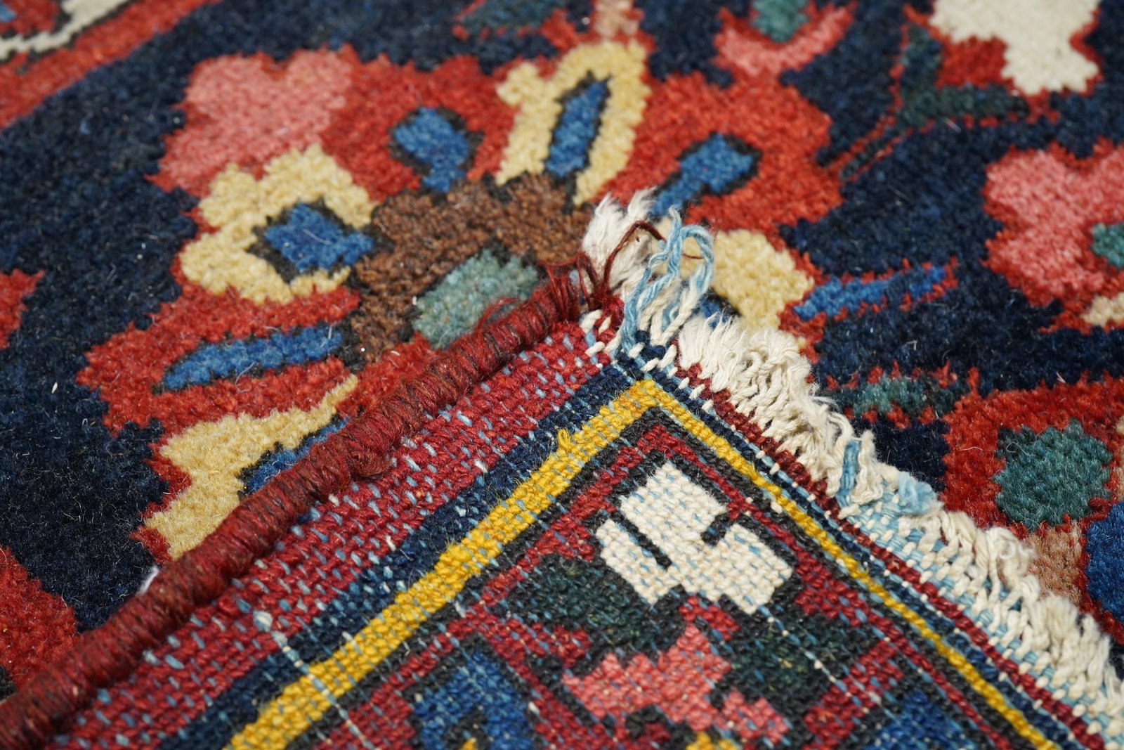 Vintage Bakhtiari Rug 10'2'' X 12'1'' - 12