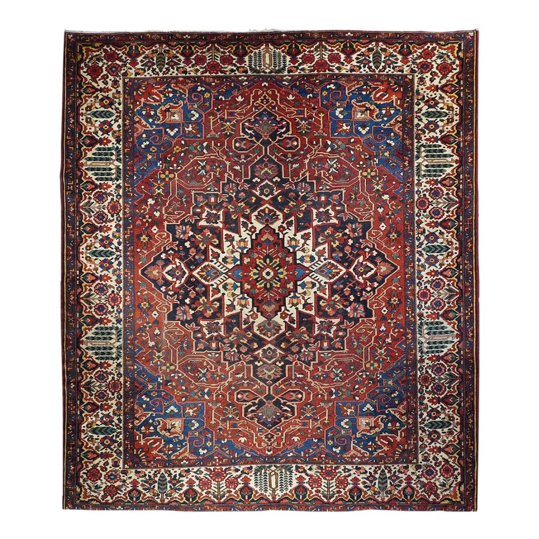Vintage Bakhtiari Rug 10'2'' X 12'1'' (1 of 12)