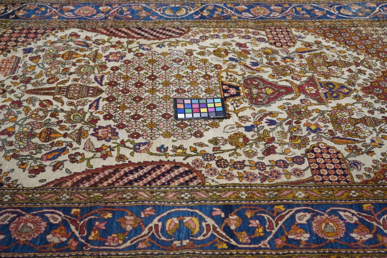 Antique Tehran Rug 4'5'' X 6'8'' - 6