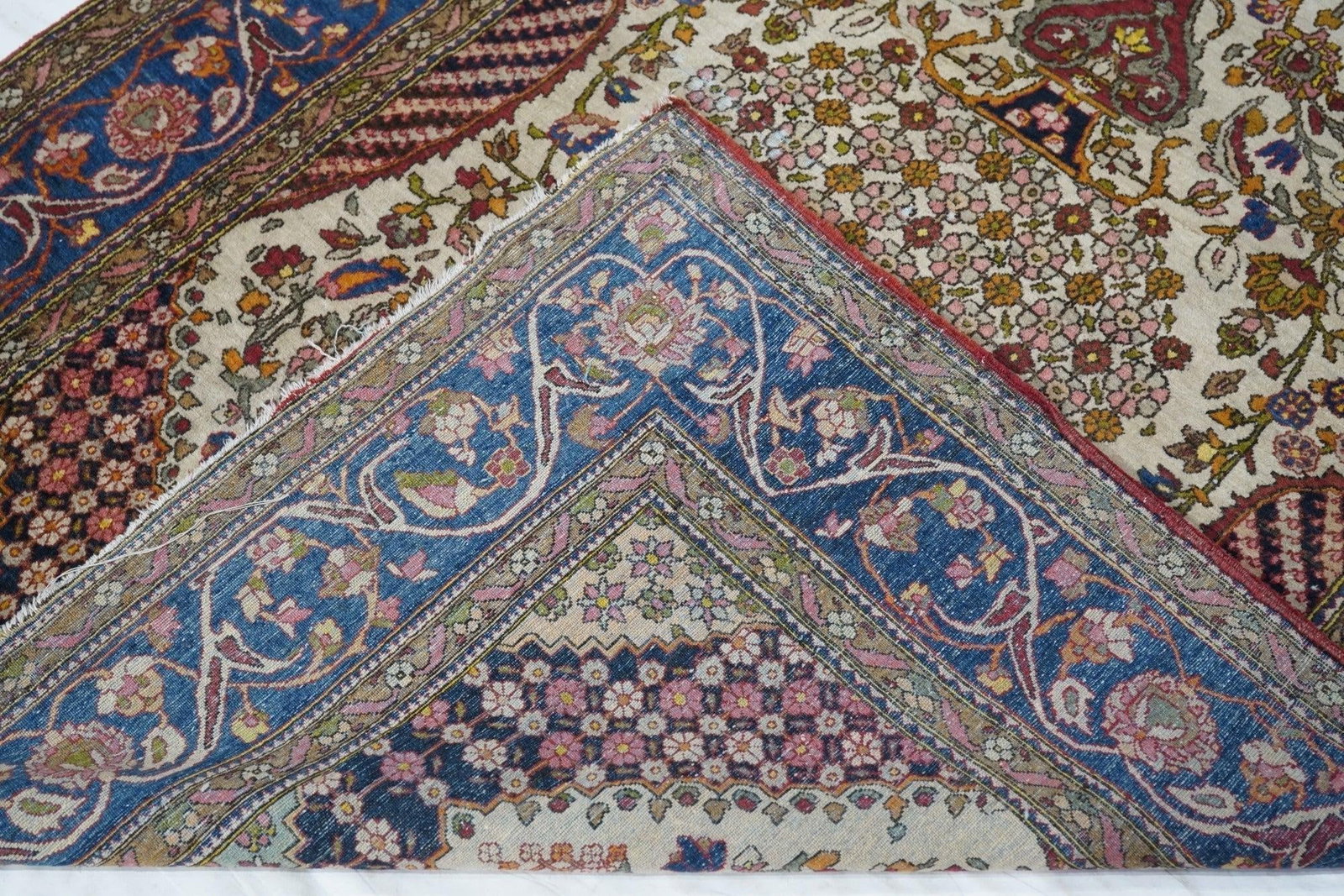 Antique Tehran Rug 4'5'' X 6'8'' - 7
