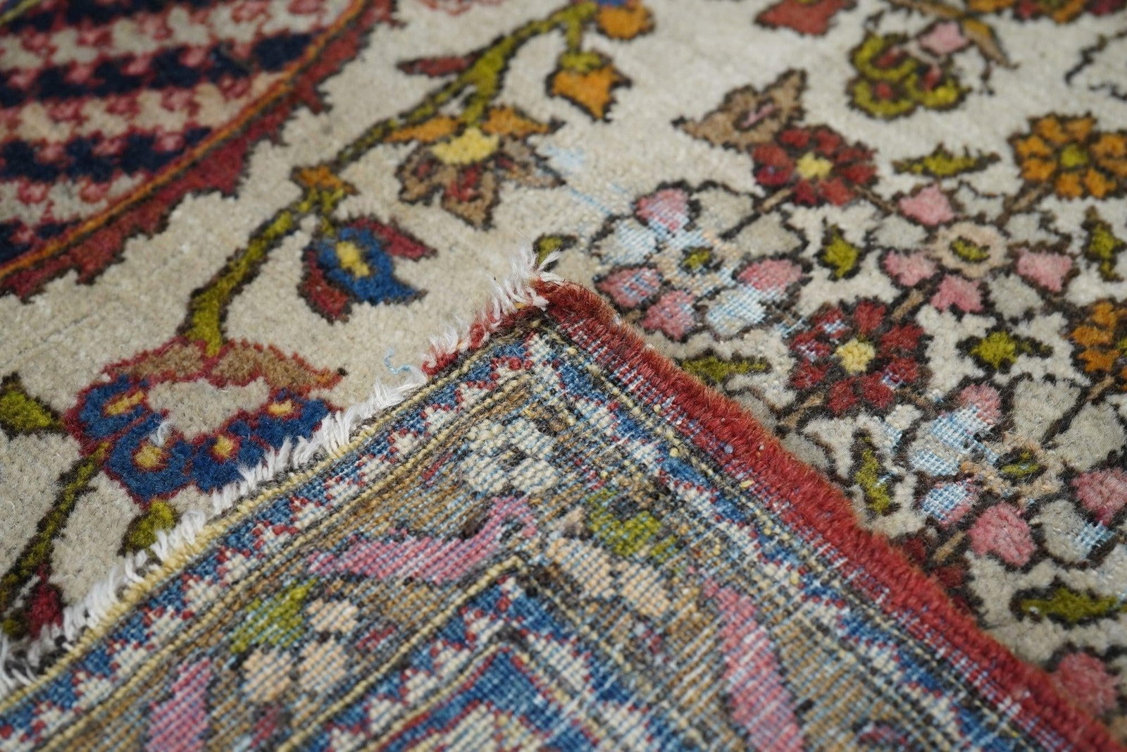 Antique Tehran Rug 4'5'' X 6'8'' - 8