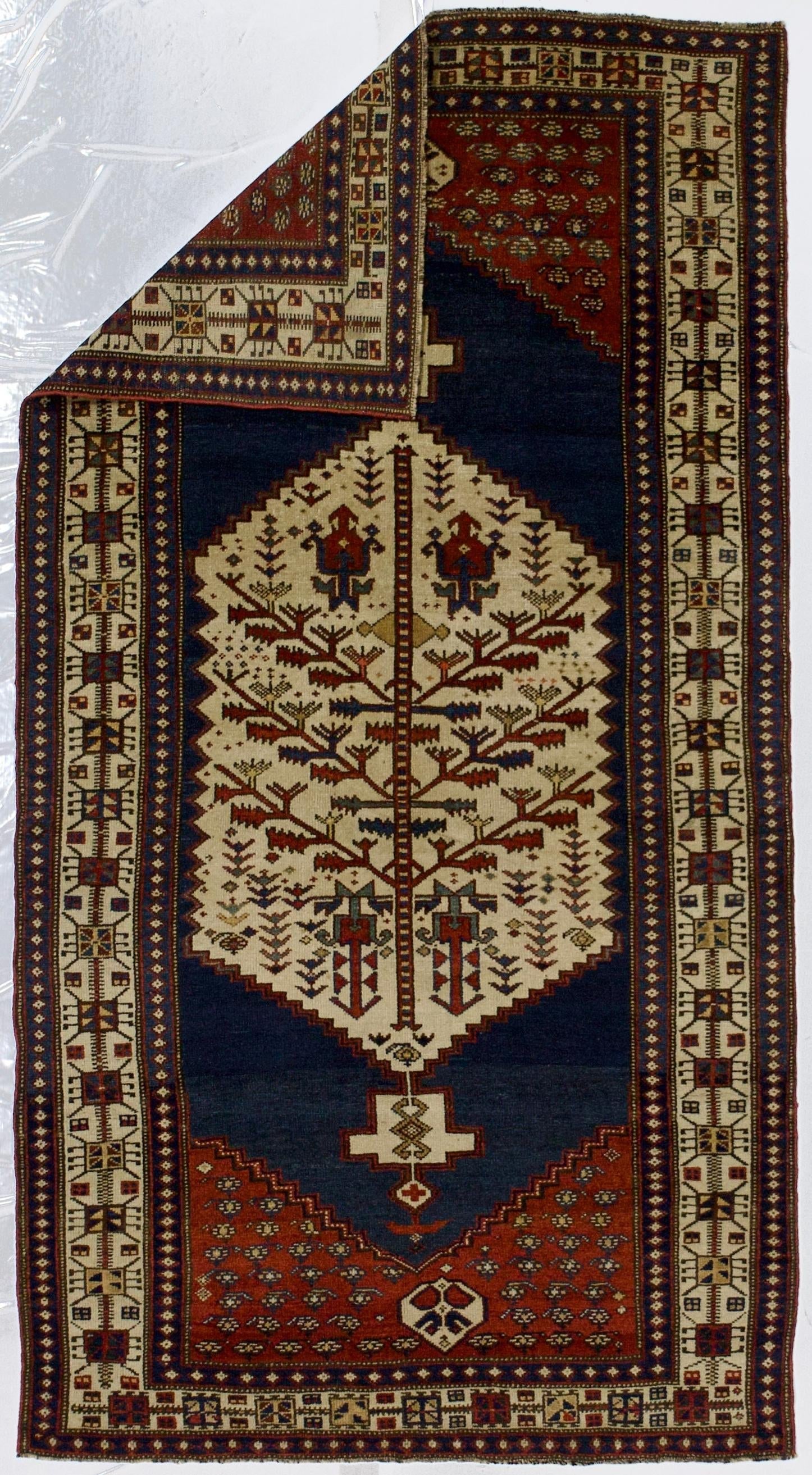 Antique Nw Persian Rug 4'1" X 7'8" - 2