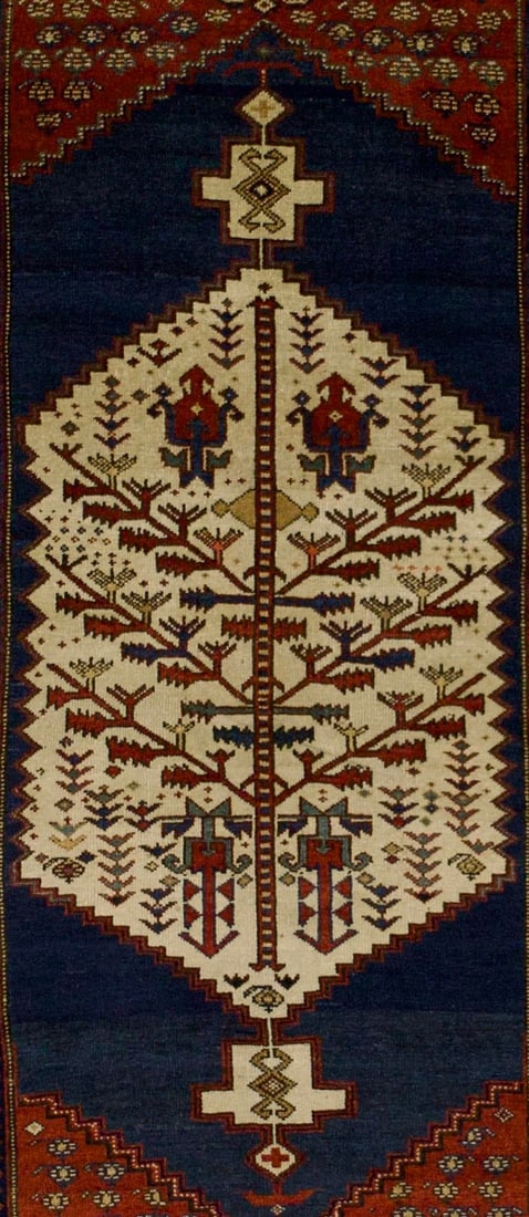 Antique Nw Persian Rug 4'1" X 7'8" - 3