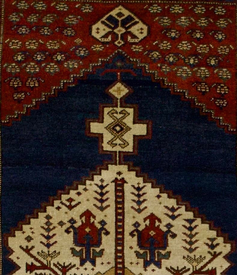 Antique Nw Persian Rug 4'1" X 7'8" - 4
