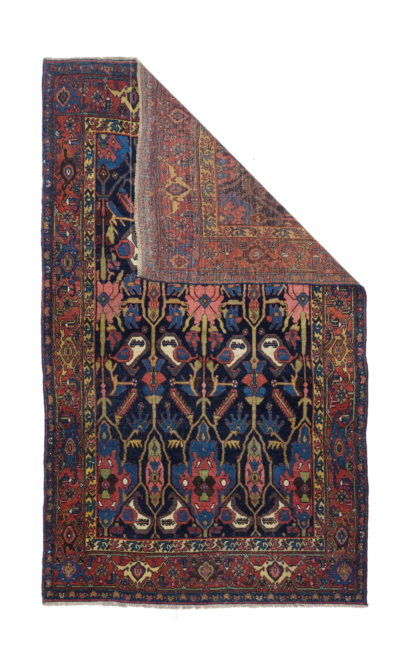 Antique Bidjar Rug 4'1'' X 6'11'' - 2