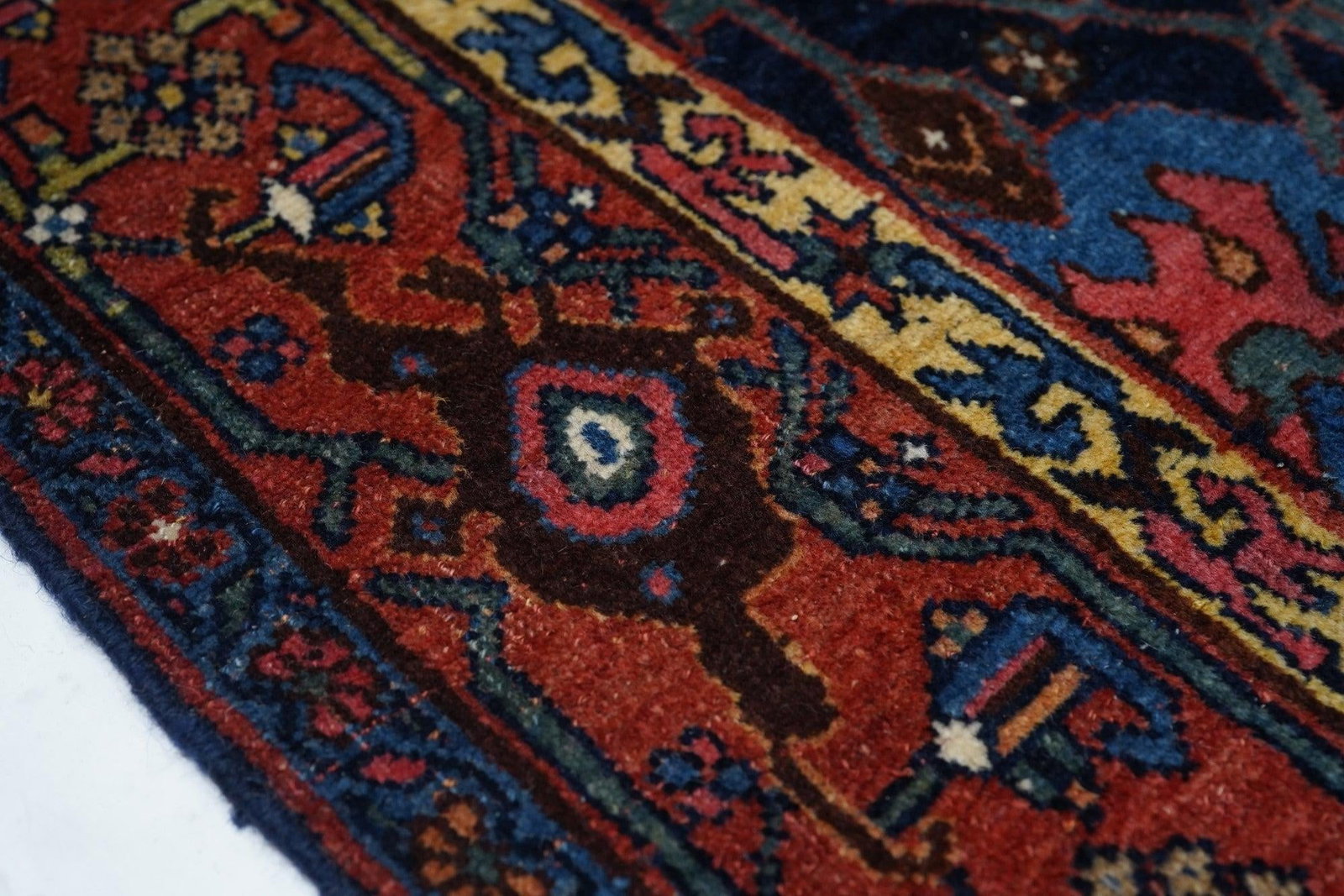 Antique Bidjar Rug 4'1'' X 6'11'' - 4