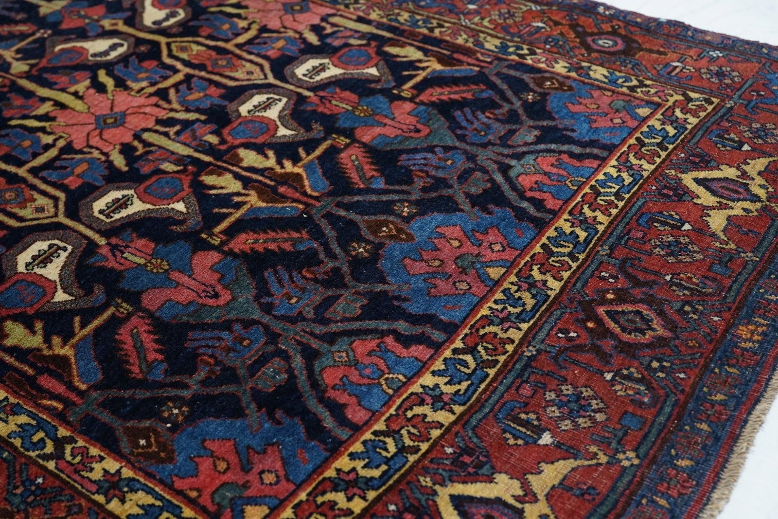 Antique Bidjar Rug 4'1'' X 6'11'' - 5
