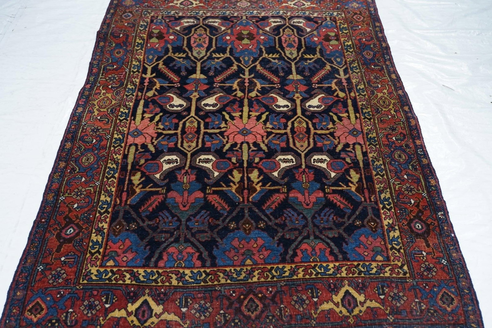 Antique Bidjar Rug 4'1'' X 6'11'' - 7