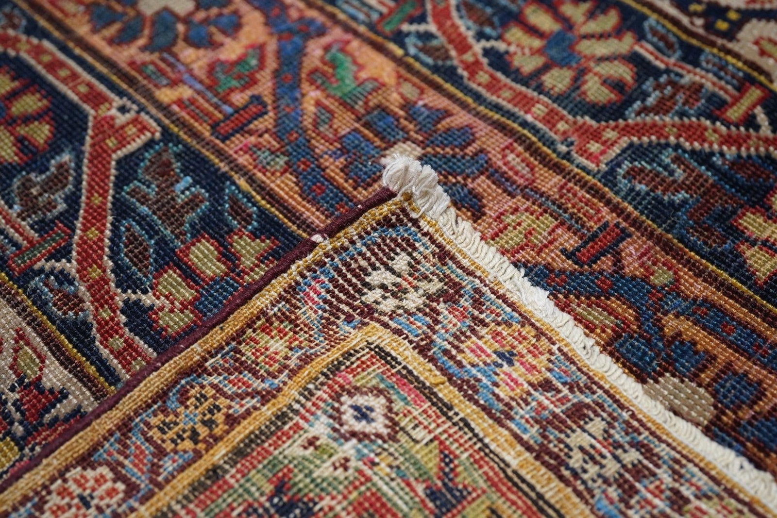 Fine Antique Tribal Qashqai Rug 8'4'' X 15'4'' - 10