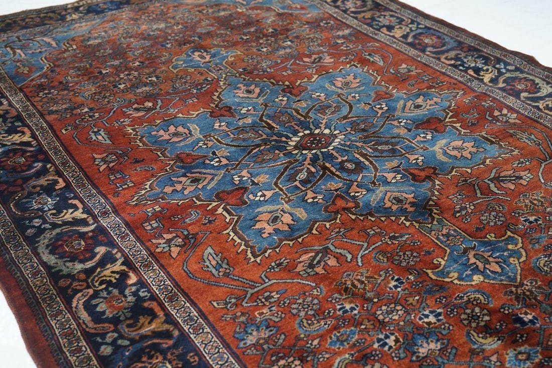 Antique Bidjar Rug 4'7'' X 7'0'' - 4