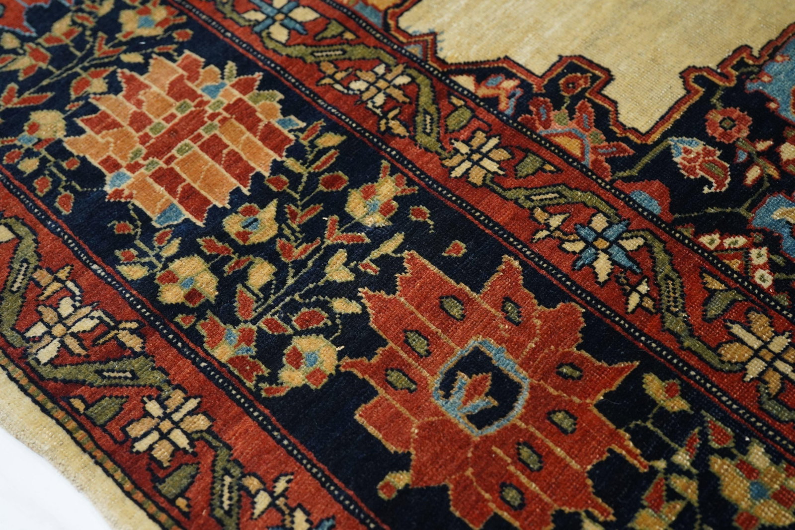 Late 18th Century Antique Farahan Sarouk Rug 4'1'' X 7'0'' - 4