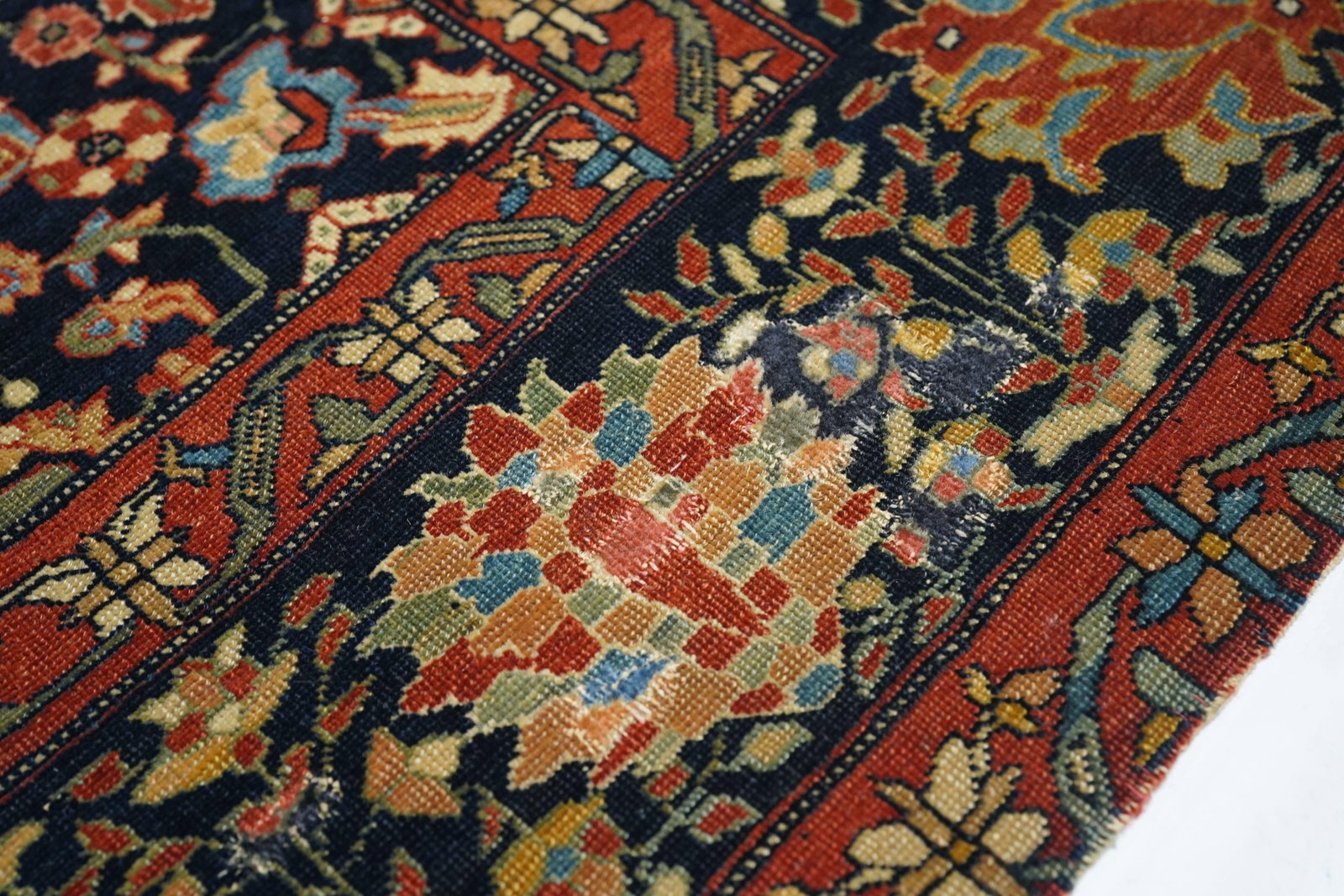 Late 18th Century Antique Farahan Sarouk Rug 4'1'' X 7'0'' - 5