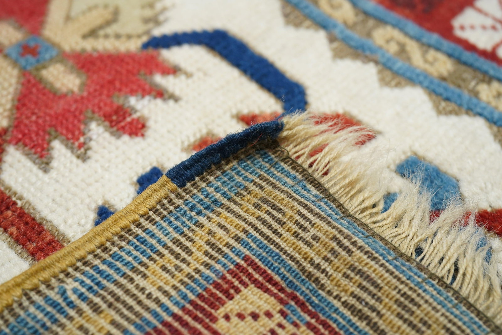 Antique Caucasian Talish Rug 5'1'' X 10'11'' - 12
