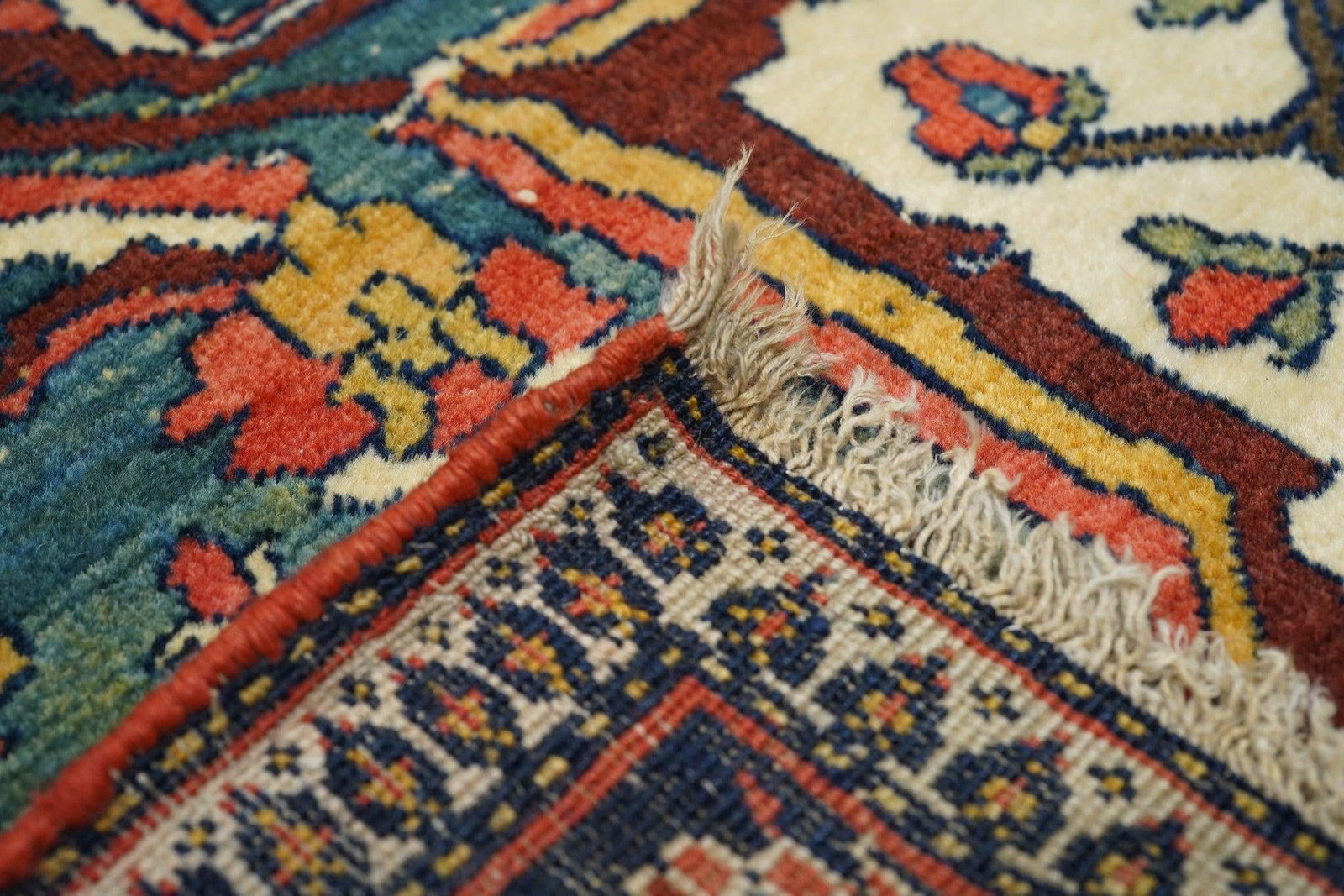 Antique Farahan Sarouk Rug 4'3'' X 6'7'' - 11