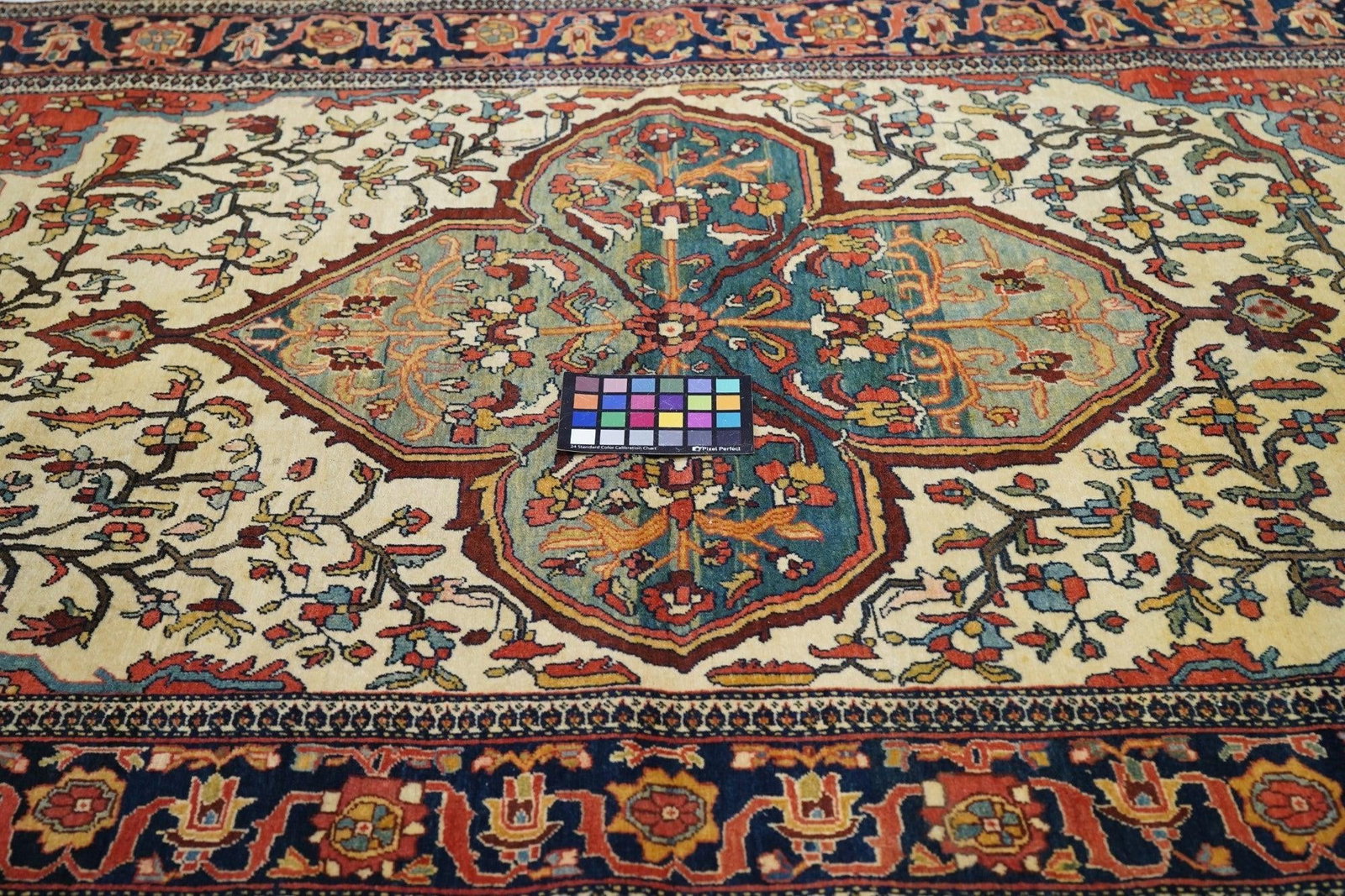 Antique Farahan Sarouk Rug 4'3'' X 6'7'' - 9