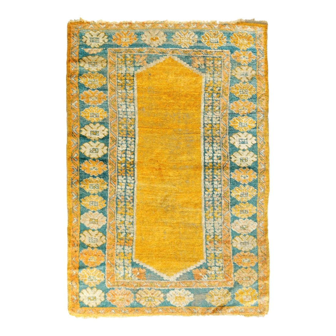Antique Oushak Rug 3'3'' X 5'0" (1 of 7)