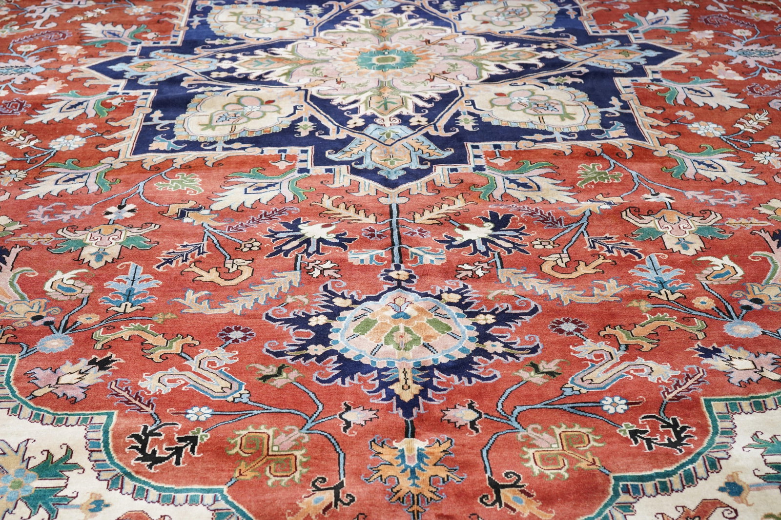 Vintage Heriz Rug 13'2'' X 19'6'' - 13