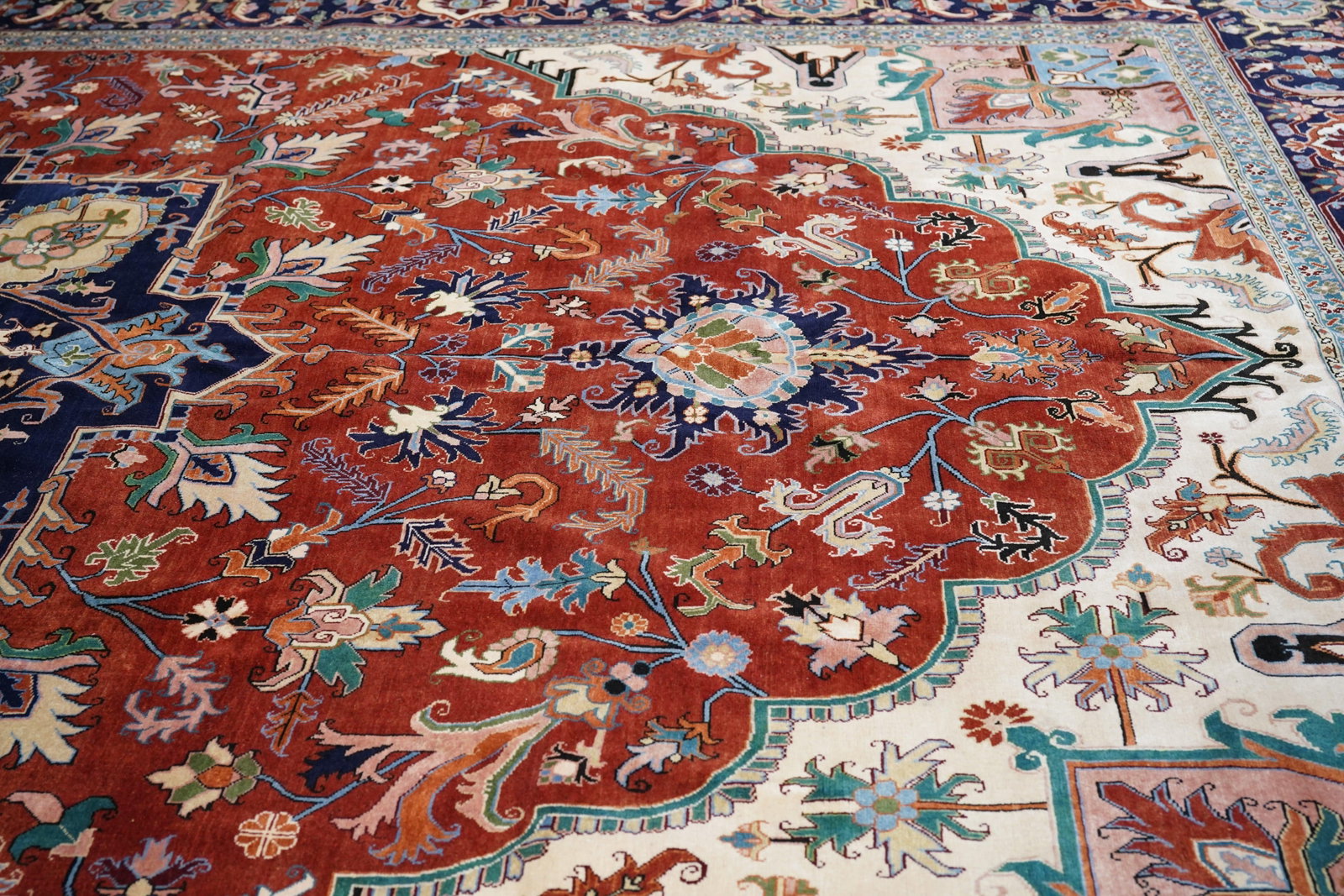 Vintage Heriz Rug 13'2'' X 19'6'' - 7