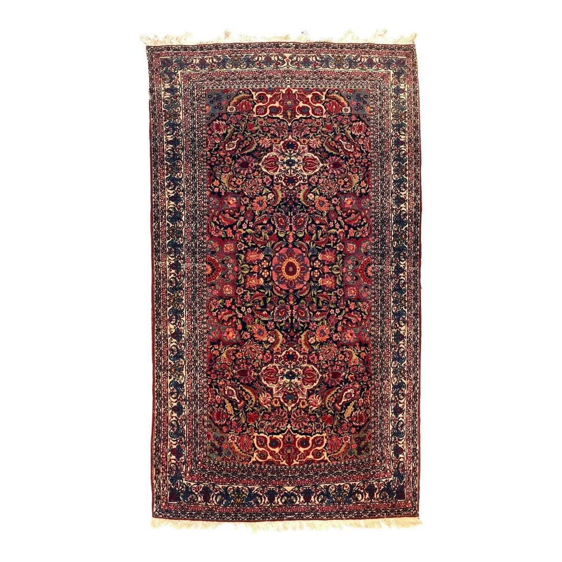 Antique Nain Toudeshk Rug 4'9'' X 8'5'' (1 of 4)