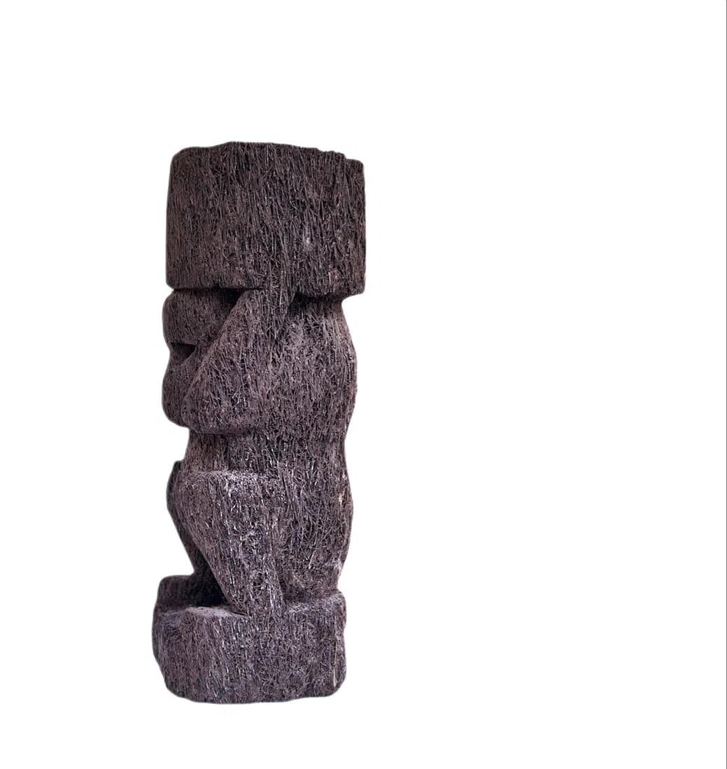 Mid 20th Century Polynesian Tiki Effigy Sculpture - 3