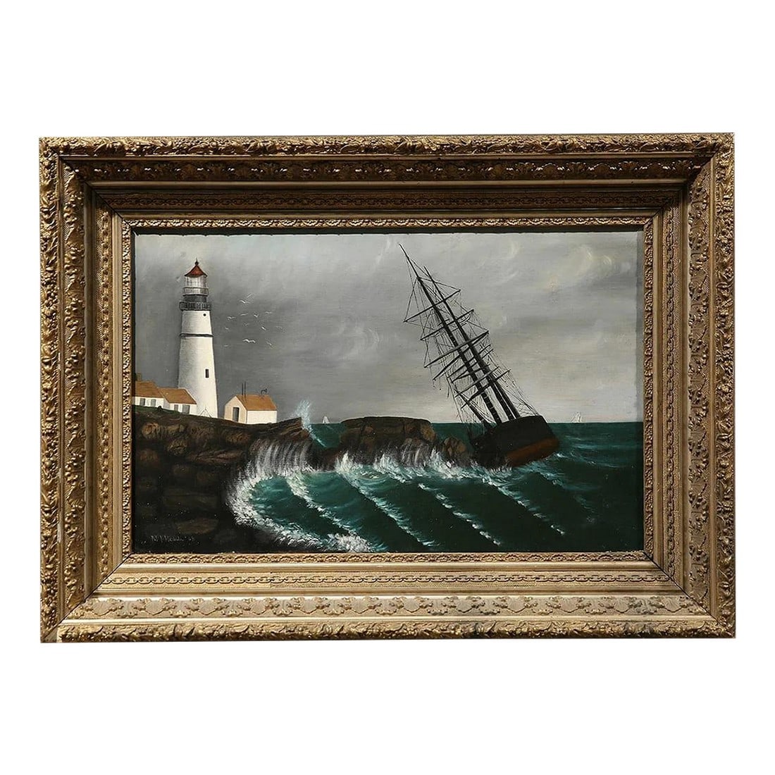 Mid 20th Century Seascape - Martin Johnson Heade (1 of 4)