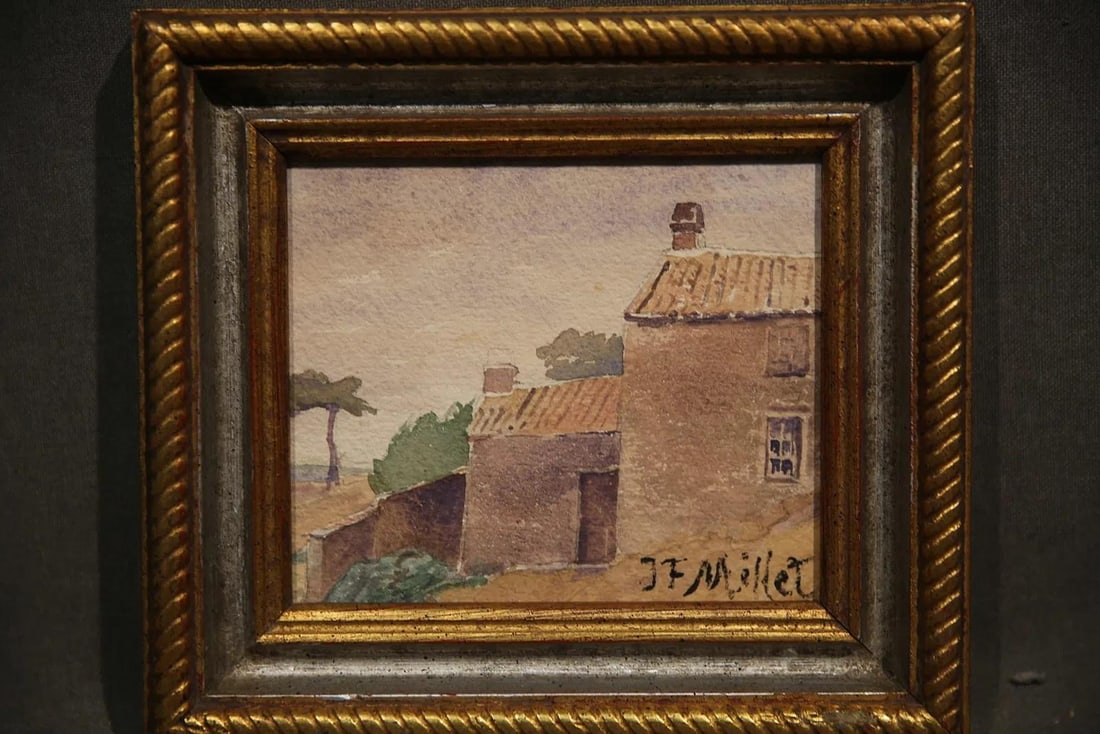 Watercolor on Paper - Jean-Francois Millet - 2