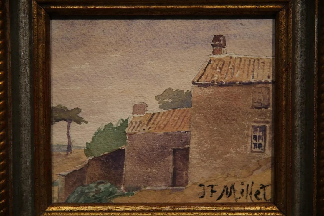 Watercolor on Paper - Jean-Francois Millet - 3