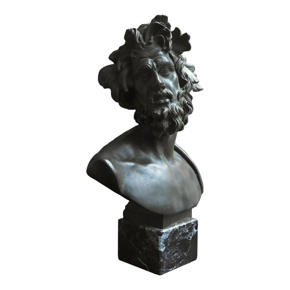 Mid 20th Century Classical Male Bust Sculpture (1 of 4)