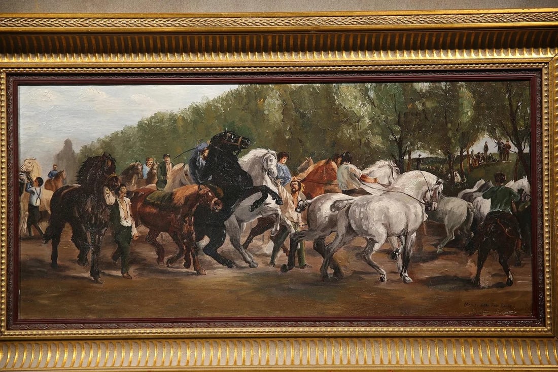 Mid 20th Century Animal Scene - After Rosa Bonheur - 2
