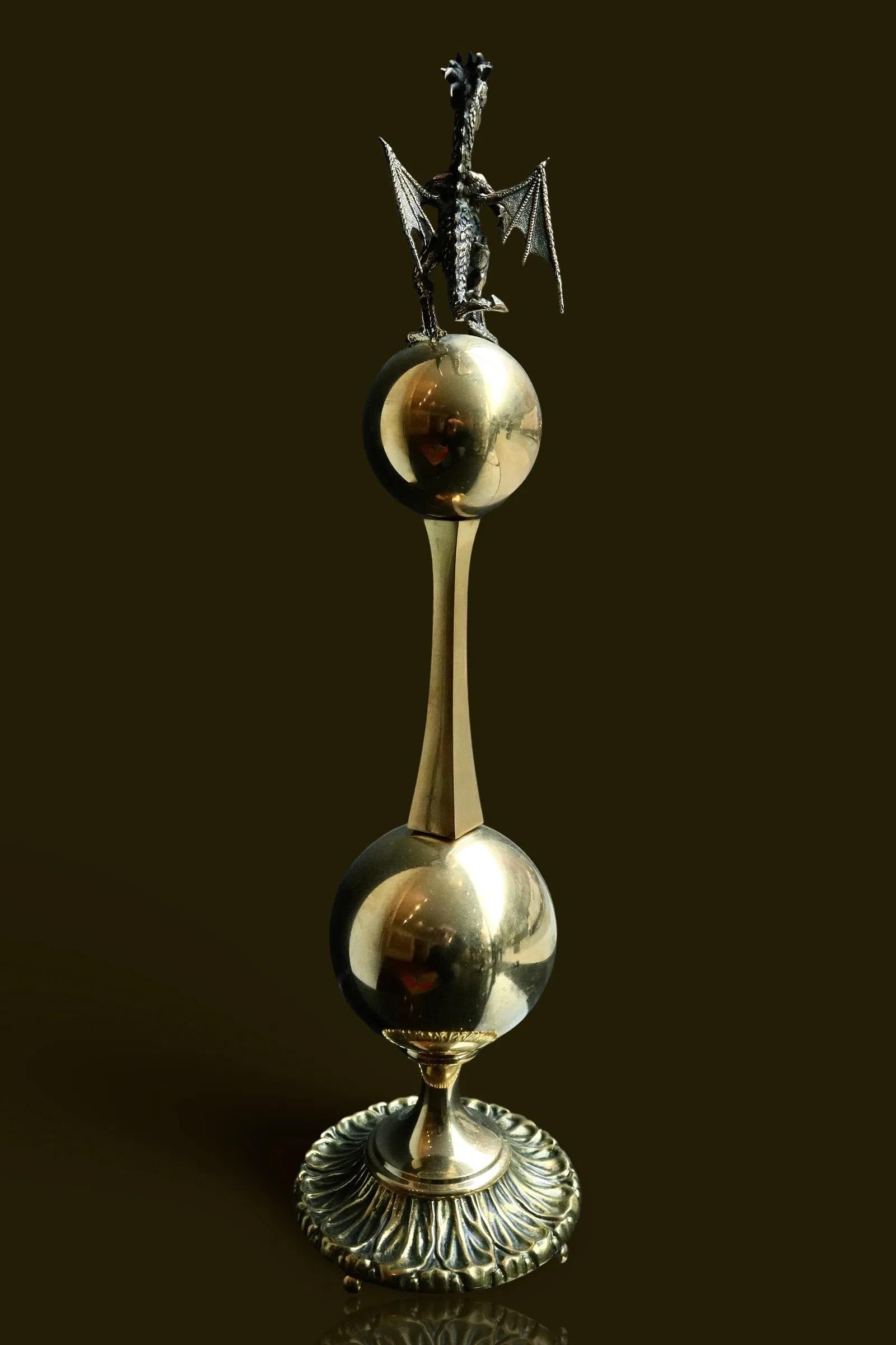 Mid 20th Century Dragon Sculpture by Andrew Rokosh - 2