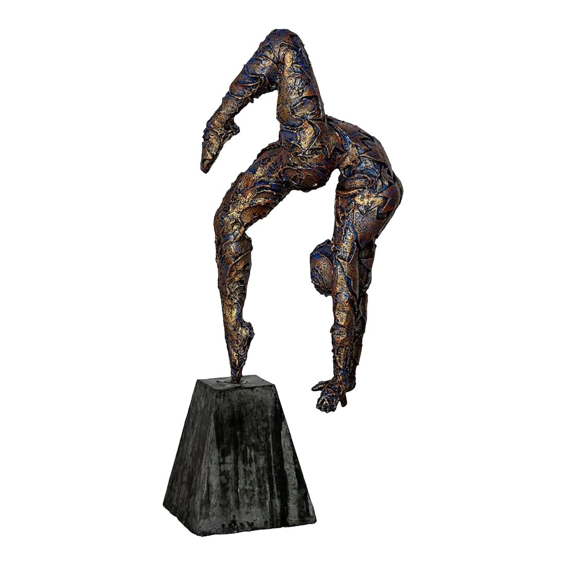 The Two of Us Contemporary Sculpture by Marco Olivier: The Two of Us Marco Olivier Height 35.43 in, Width 18.9 in, Depth 8.28 in Resin Condition: Alterations: Original Condition Unaltered Imperfections: Some Imperfections Condition Notes: Excellent condit