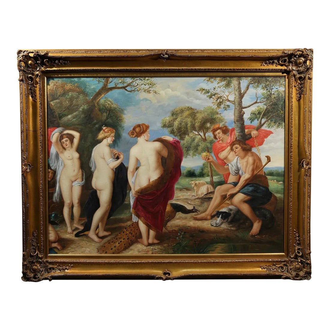 Mid 20th Century Oil on Canvas - After Peter Paul Rubens (1 of 6)