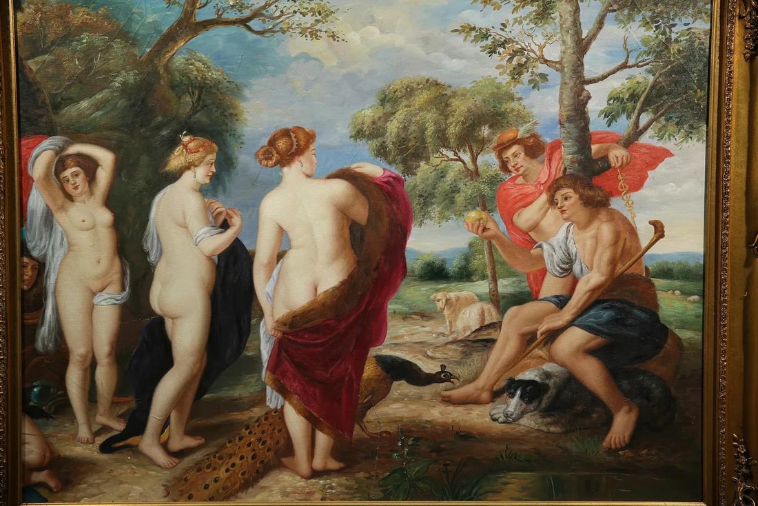 Mid 20th Century Oil on Canvas - After Peter Paul Rubens - 2