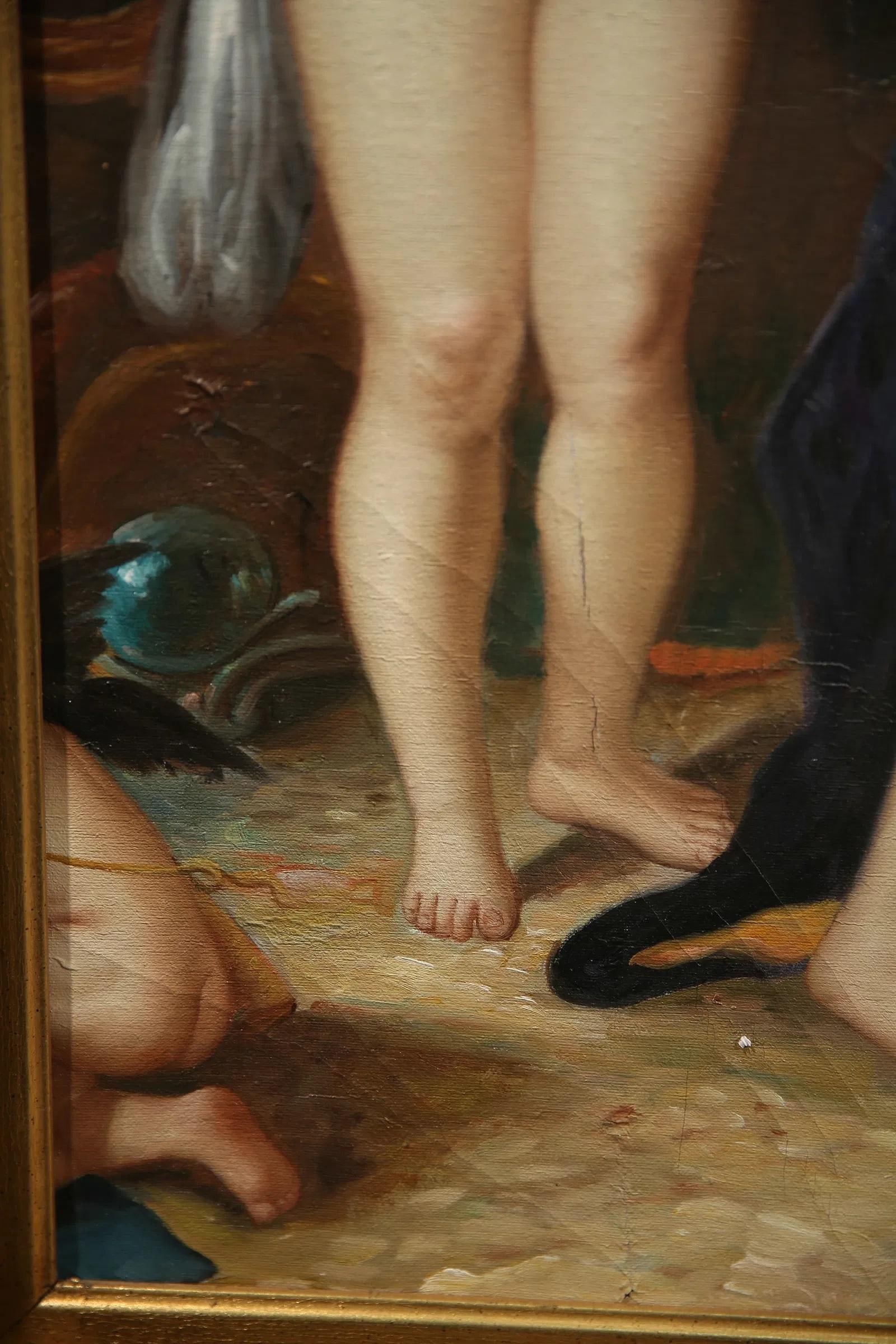Mid 20th Century Oil on Canvas - After Peter Paul Rubens - 3