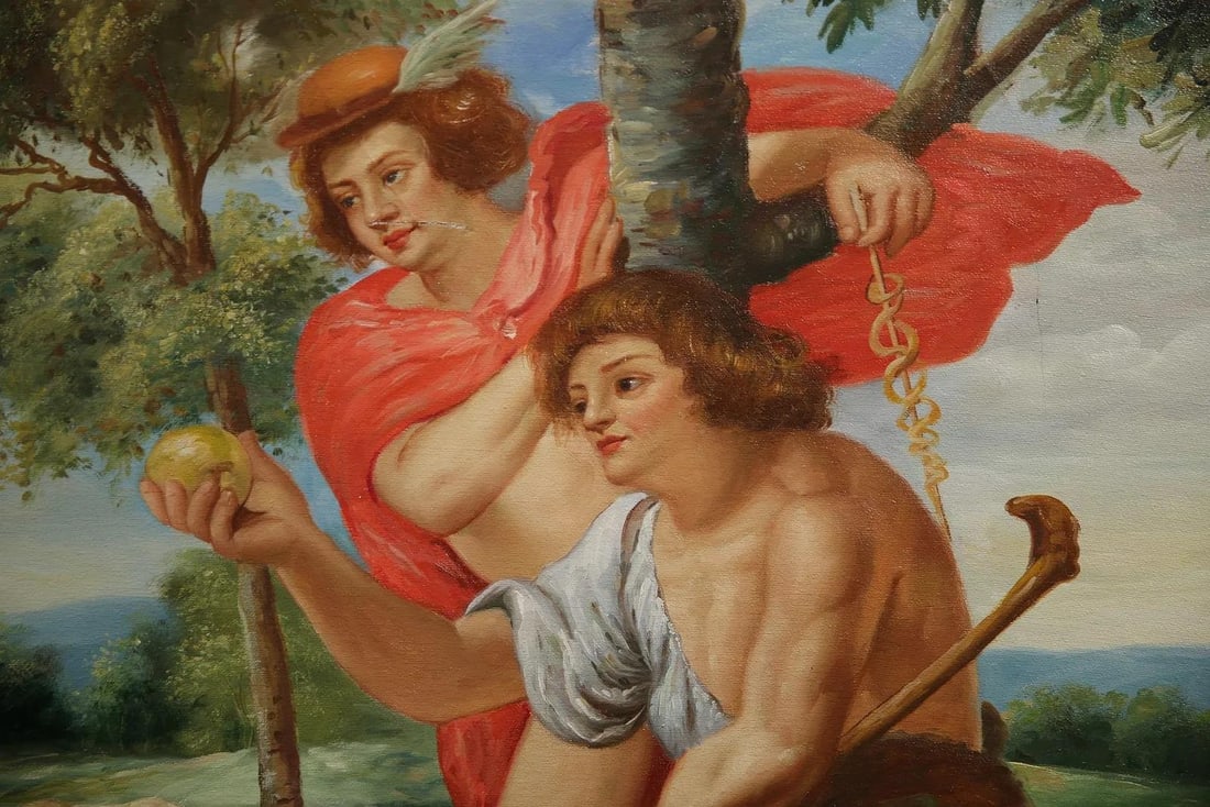 Mid 20th Century Oil on Canvas - After Peter Paul Rubens - 4