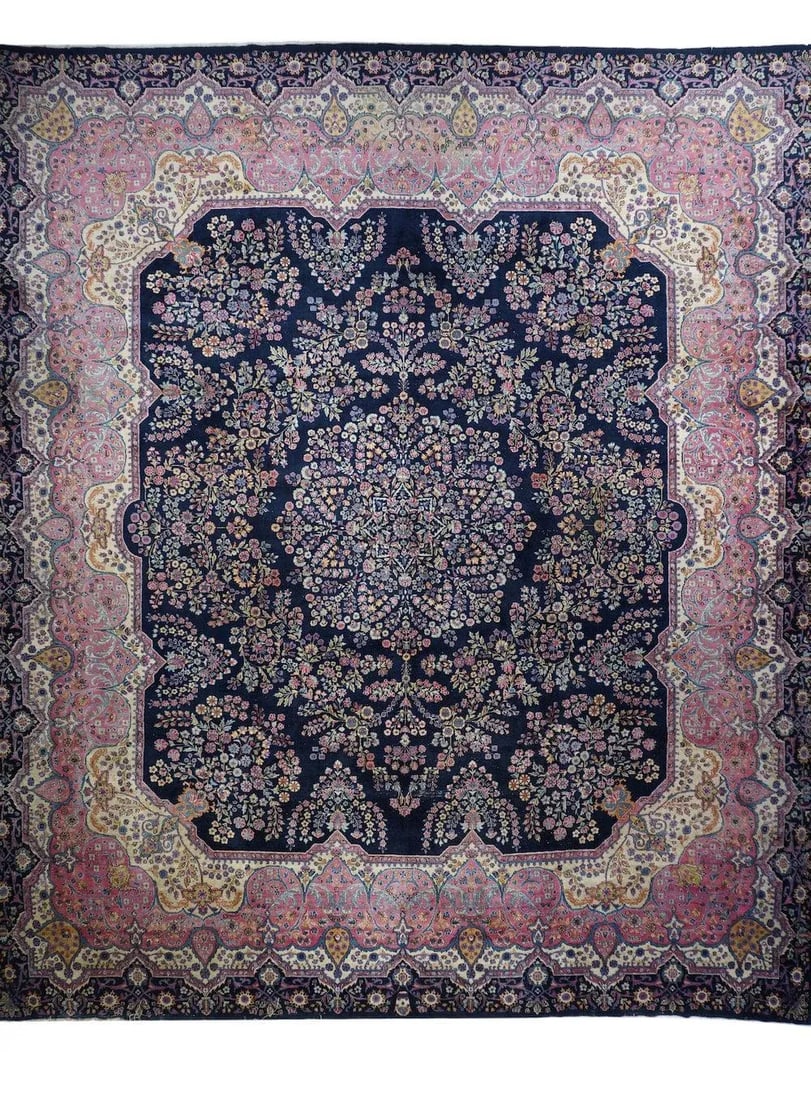 Vintage Persian Rug 11'9'' X 14'4'' - 3