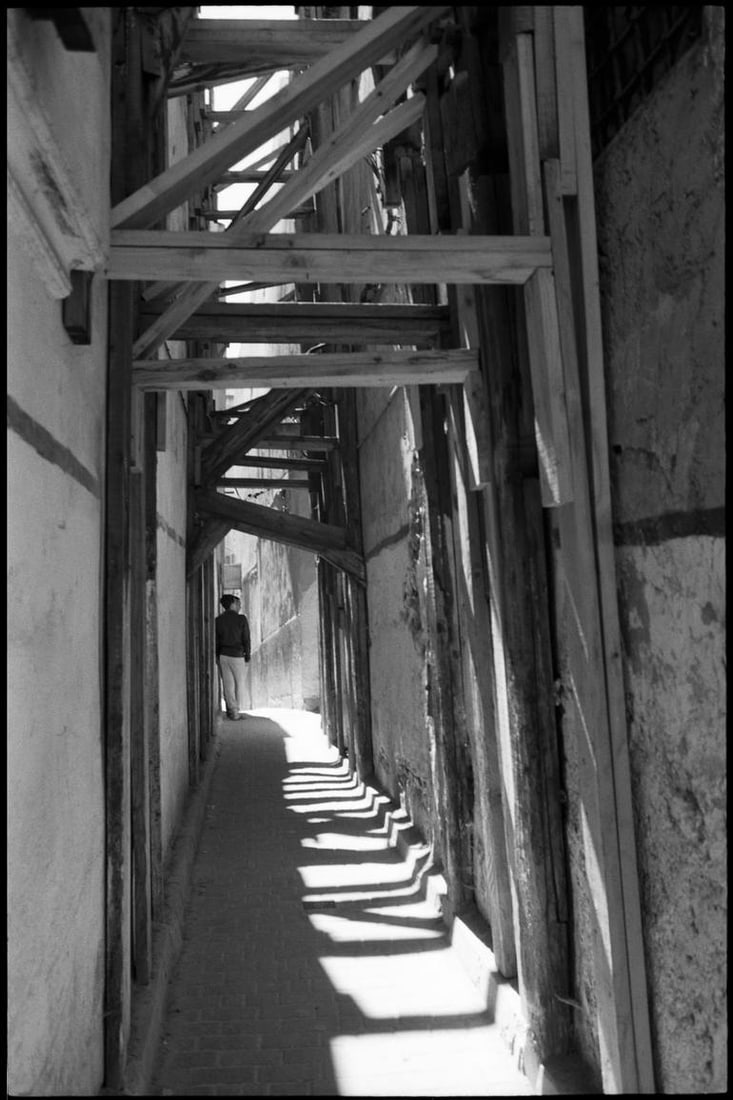 Wooden Supports, The Medina, Fes, Morocco - Silver Gelatin Photograph (1 of 3)