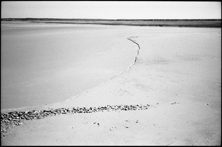 Low Tide, Julloville, France 2016 - Silver Gelatin Photograph (1 of 3)
