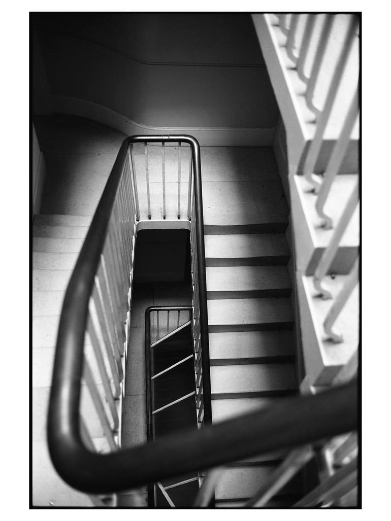 Edition 4/10 - Geometry, Staircase, Wimpole Estate Photograph: Title: Edition 4/10 - Geometry, Staircase, Wimpole Estate Photograph Description: 16 x 20 in Medium: Edition 4/10 - Geometry, Staircase, Wimpole Estate Photograph Paul Cooklin United Kingdom